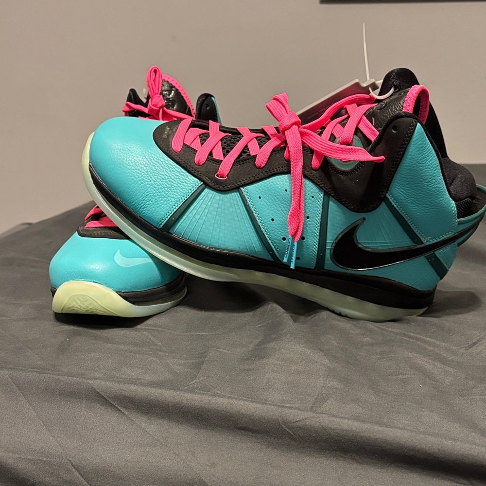 Nike Athletic Shoes - Teal and Pink